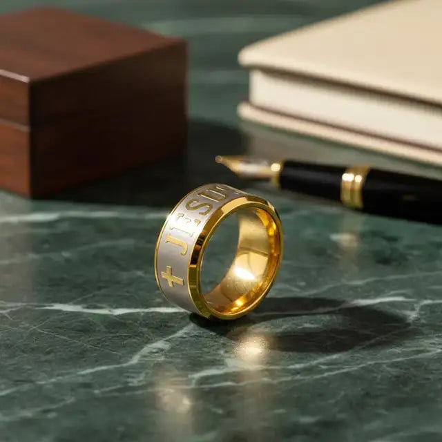 Jesus Christ Ring – Gold 