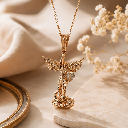 Michael Archangel christian Necklace 