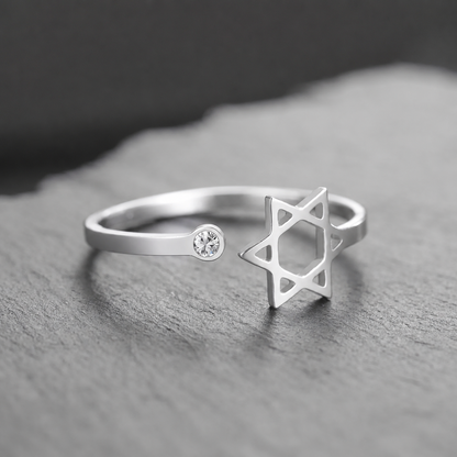 Star of David Ring 