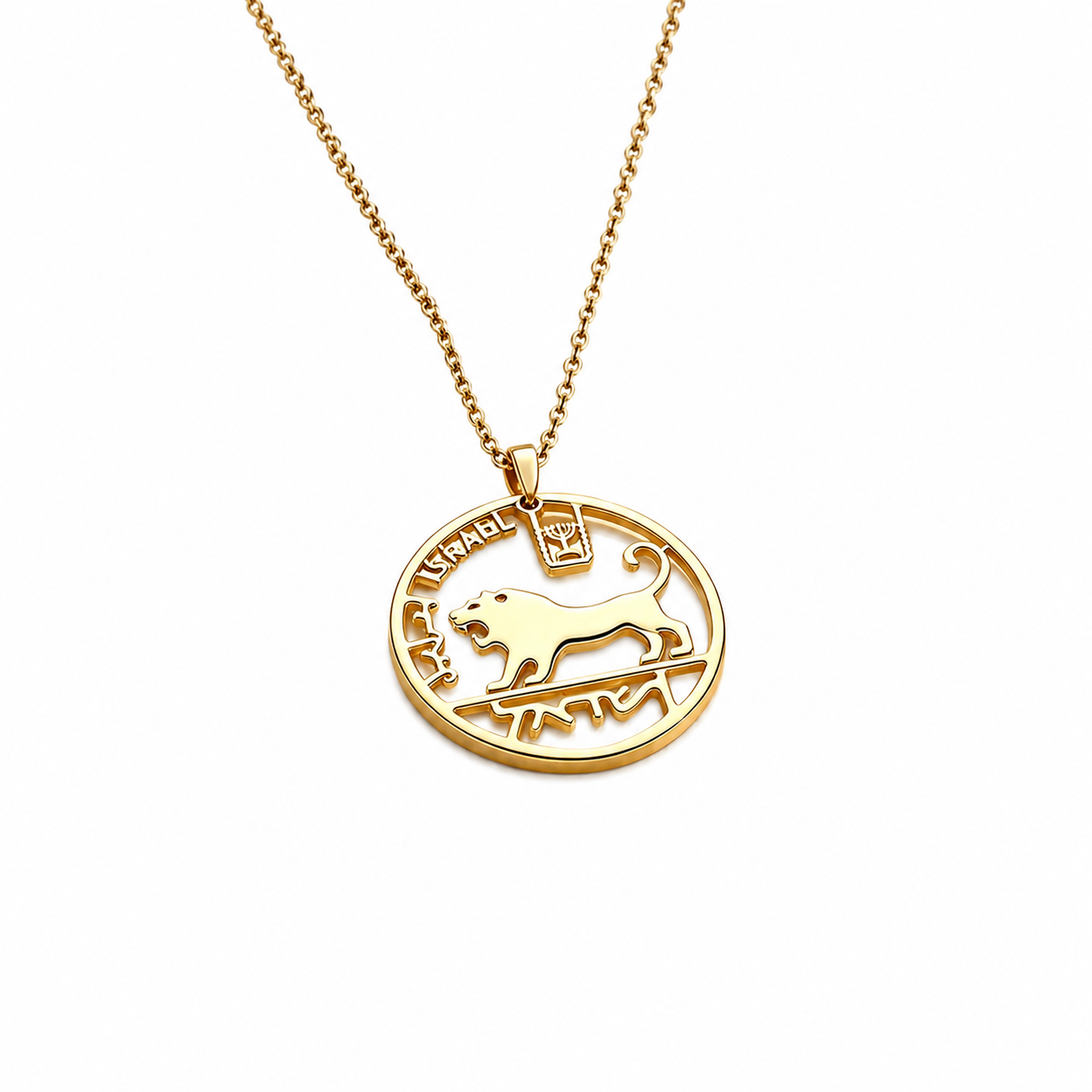 Lion of Judah Necklace – in Gold