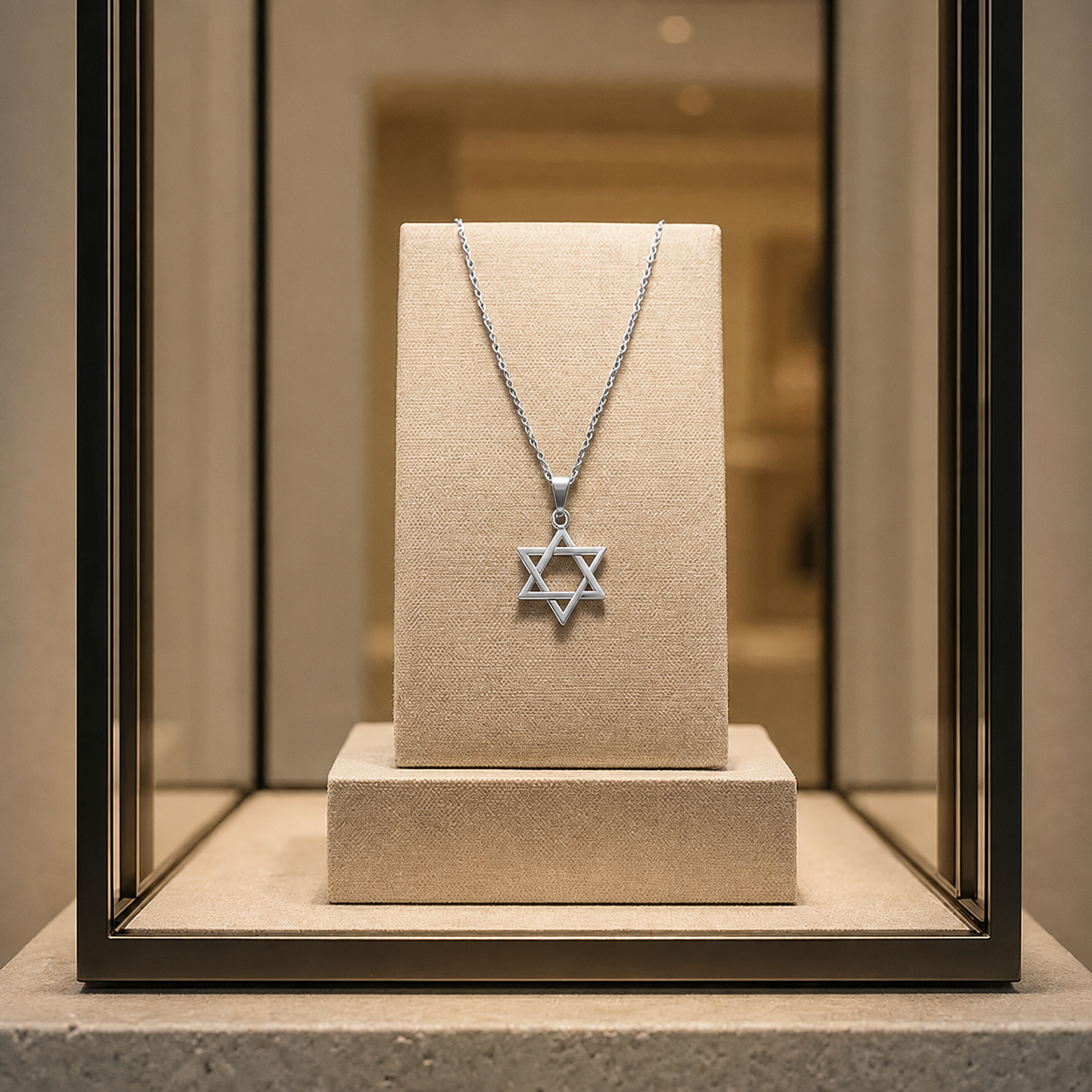 Star of David Necklace Unisex