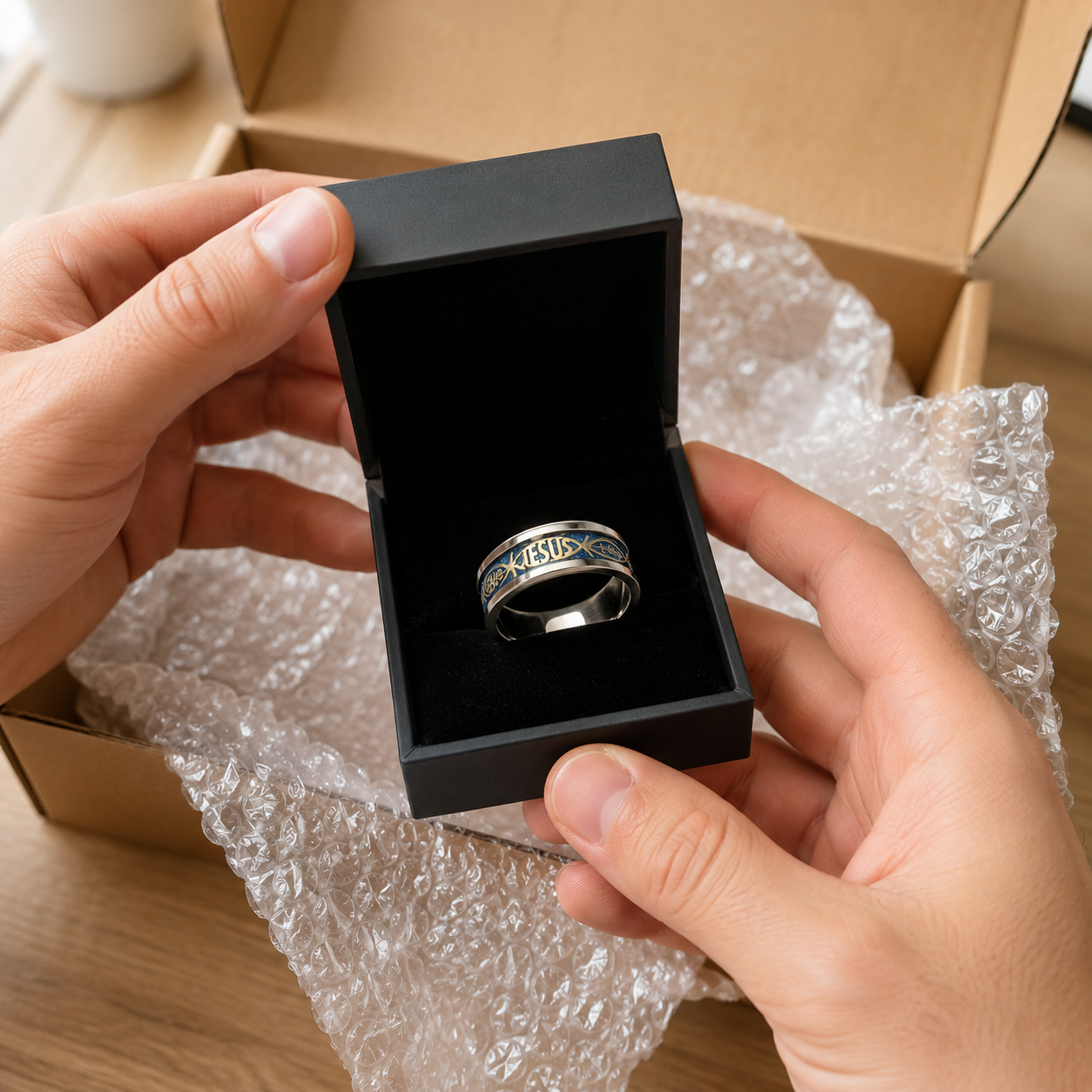Men's Ichthys Ring 