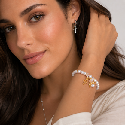 Women's Adjustable Religious Bracelet