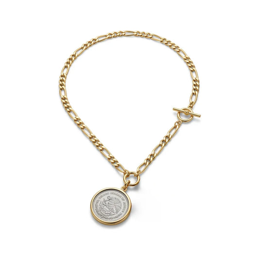 Cherub Necklace – in Gold Christian Angel Pendant