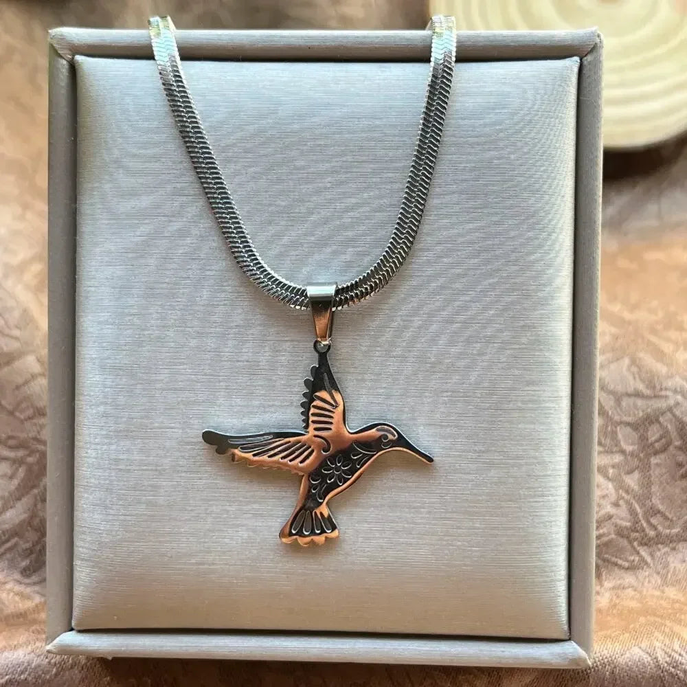 Holy Spirit Dove Necklace for Women – Laminated