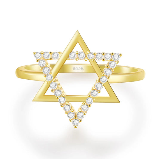 Star of David Ring – in Gold for Men & Women
