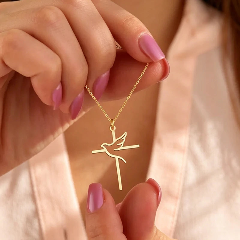 Cross & Peace Dove 