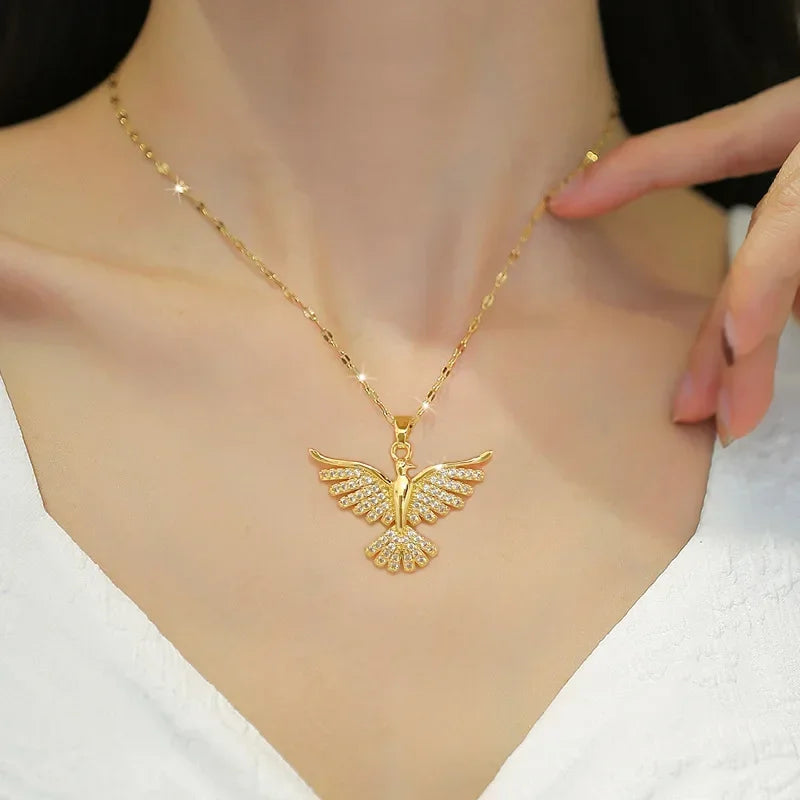 Holy Spirit Dove Necklace for Women