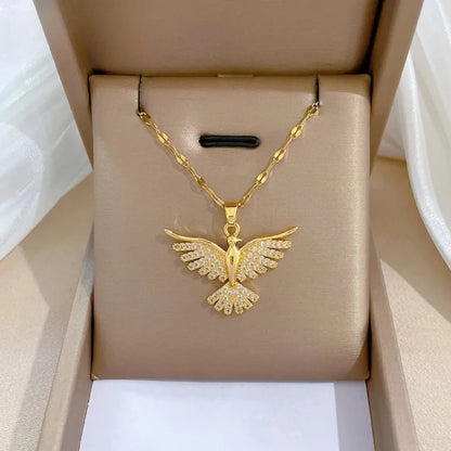 Holy Spirit Dove Necklace 