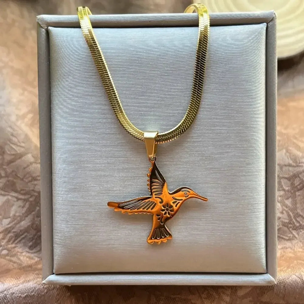 Holy Spirit Dove Necklace for Women 
