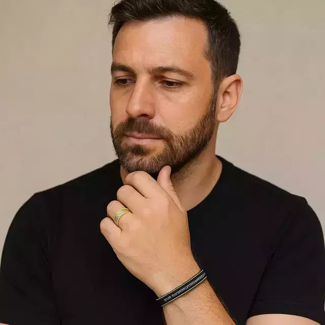 Hebrew "Ani LeDodi" Ring from Israel