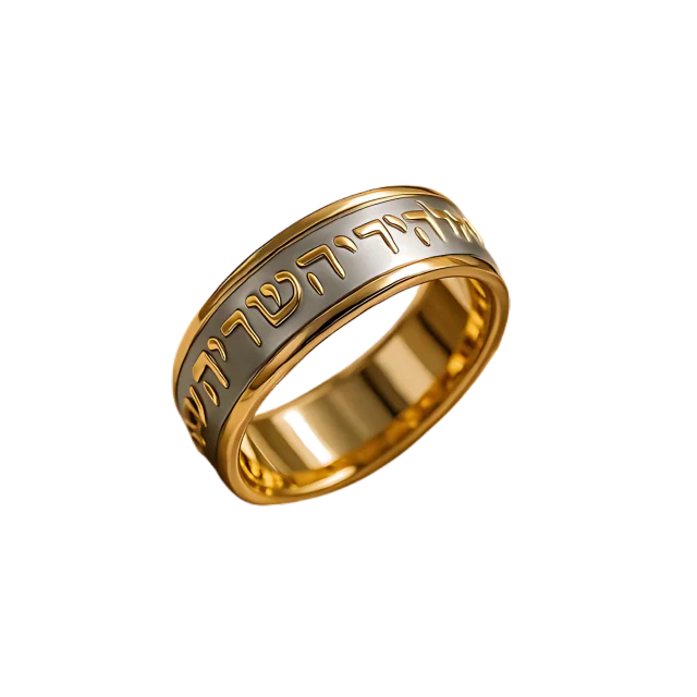 Hebrew "Ani LeDodi" Ring – Imported from Israel