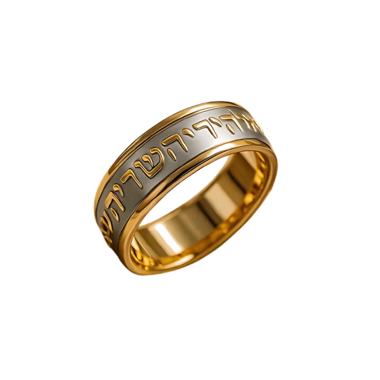 Hebrew "Ani LeDodi" Ring – Imported from Israel