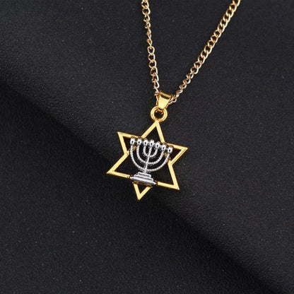 Star of David & Menorah